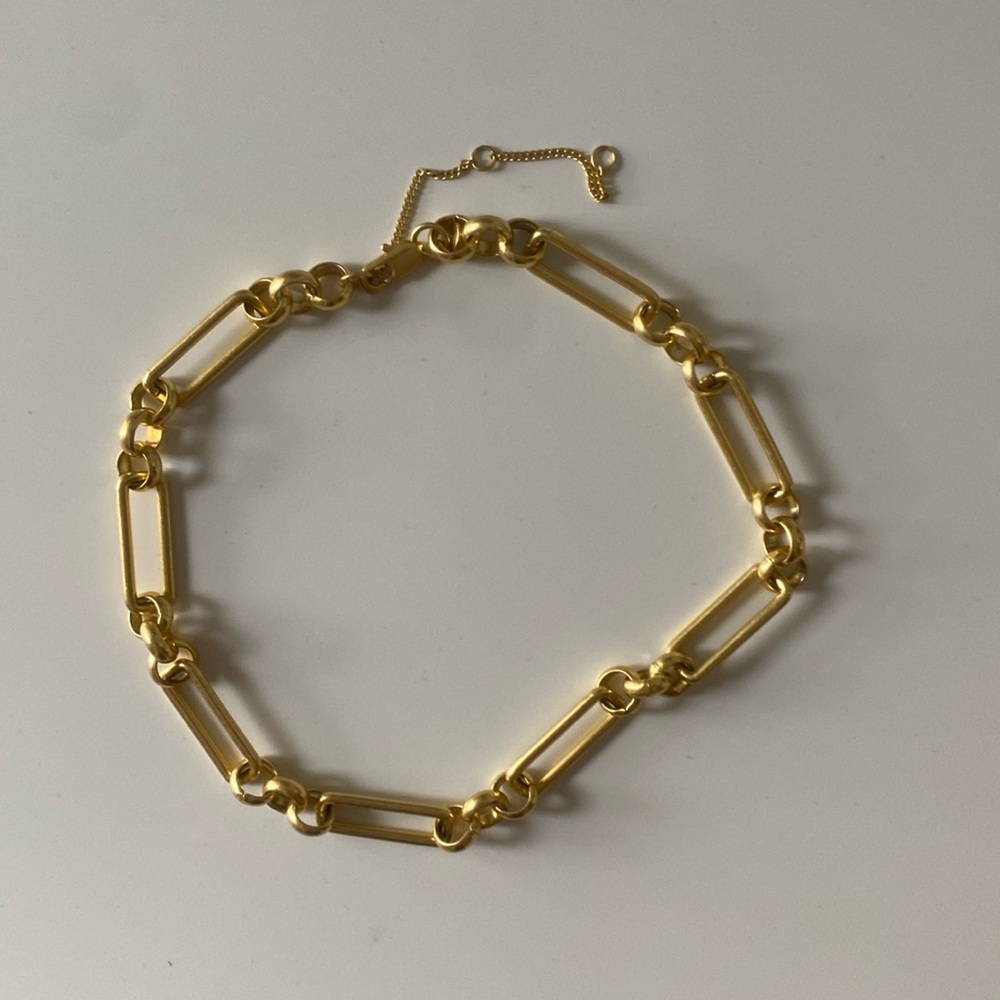 Madewell Gold Chunky Adjustable Necklace